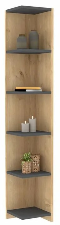 Porto Anthracite and Sapphire könyvespolc