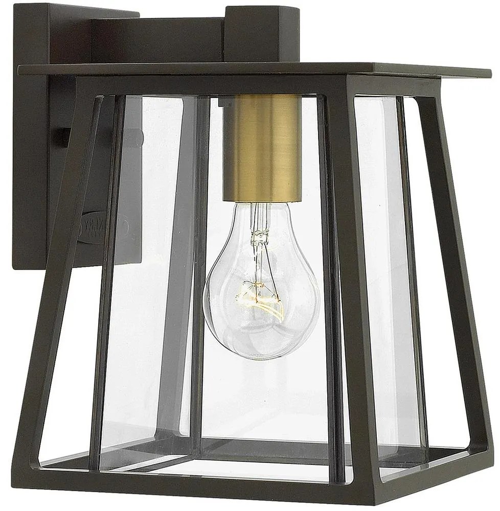 Elstead HK-WALKER2-S - Kültéri fali lámpa WALKER 1xE27/100W/230V IP44