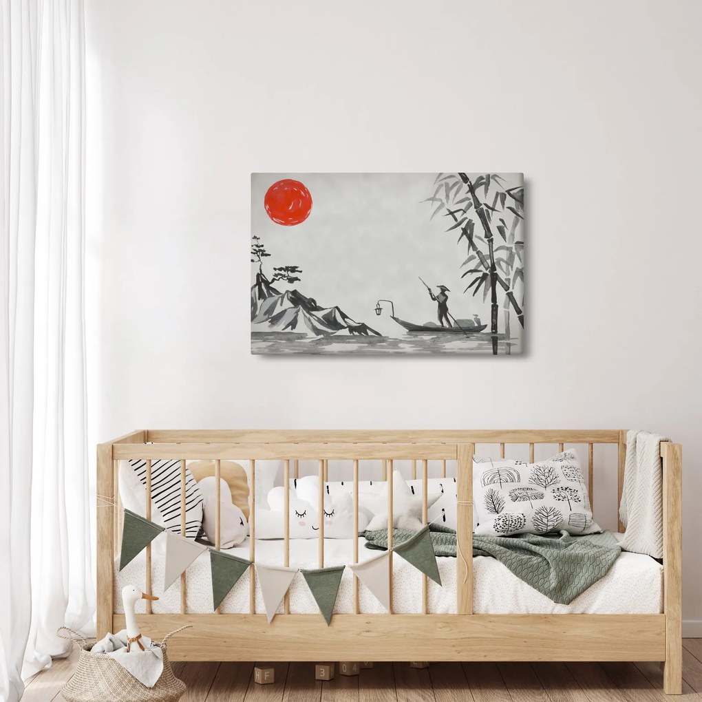 Kép - Fuji-hegy (90x60 cm)