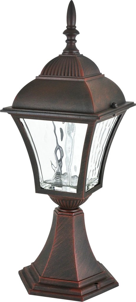 POLUX 302052 Klasszikus Kültéri Állólámpa Cseresznye LED IP43