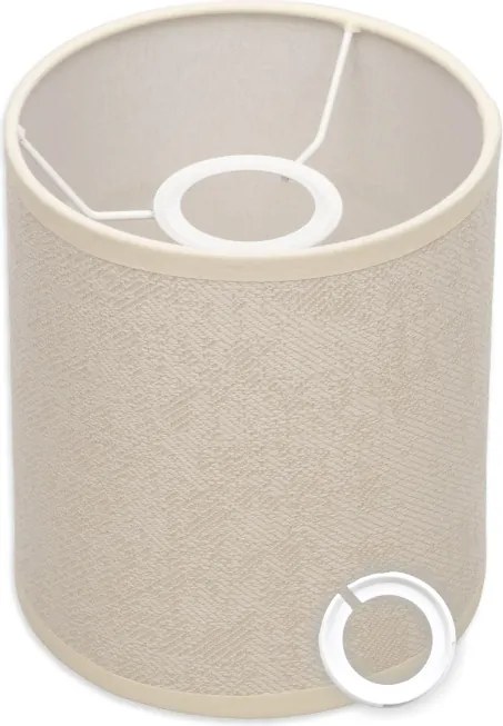 Ecru Függő álló lámpabúra Lámpabúra 13,5