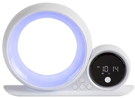 Rabalux 76109 - LED RGB Asztali lámpa hangszóróval WAKEWAY LED/5W/230V