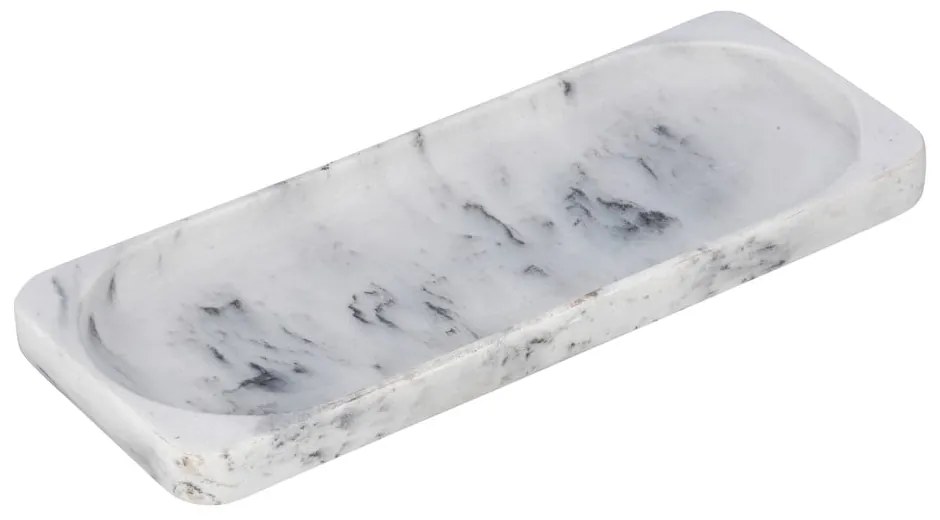 Desio szürke-fehér fürdőszobai tálca - Wenko