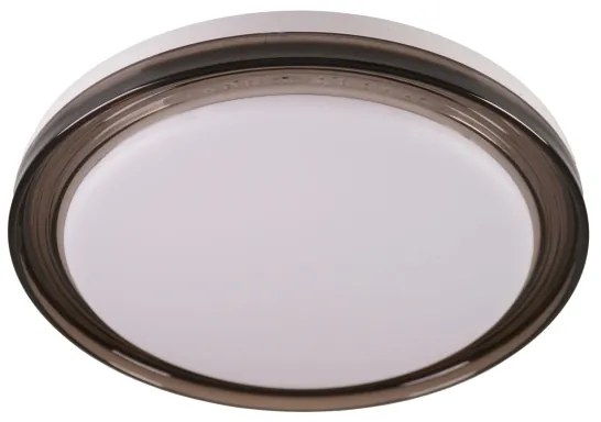 LED Dimmelhető fürdőszobai lámpa HALINA LED/48W/230V 3000-6000K átm. 38 cm fekete + távirányító