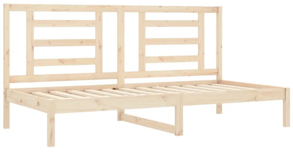 tömör fenyőfa kanapéágy matrac nélkül 80 x 200 cm