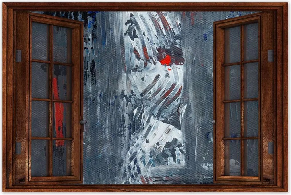 Poszterek 90x60 Absztrakt Rose