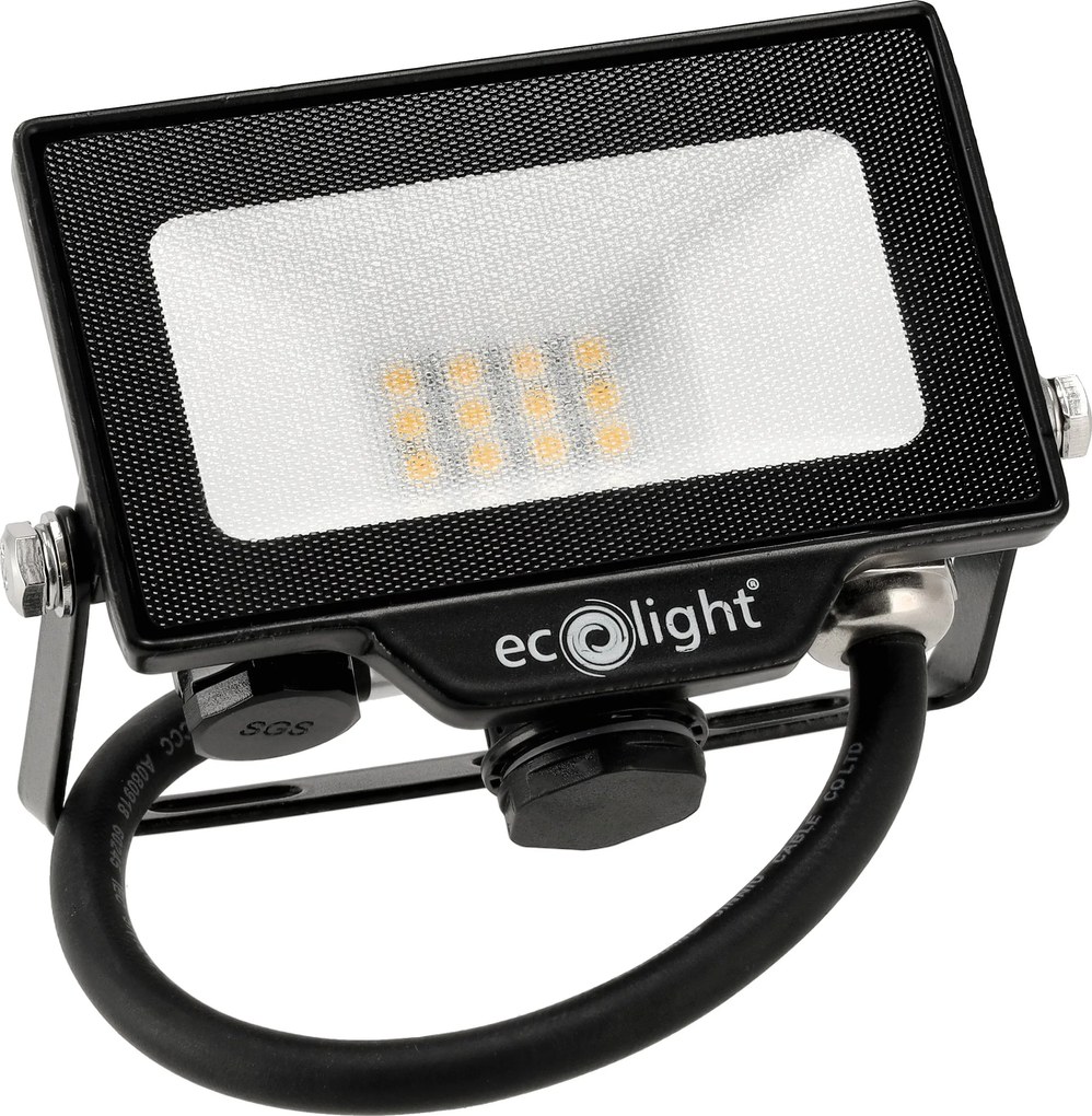 Halogén Led fényvető 10W 900lm 2in1 Pir érzékelő csatlakoztatási lehetőséggel