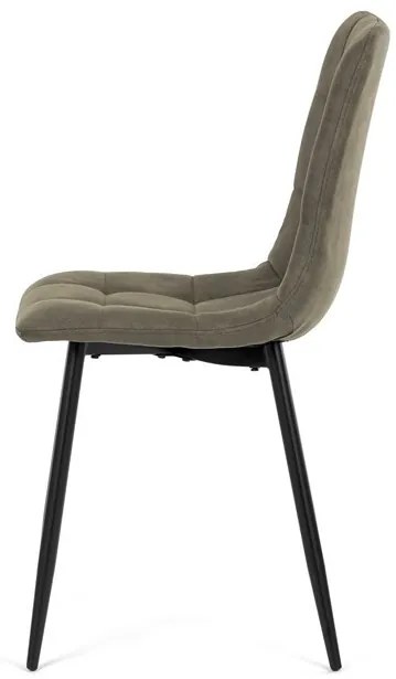 Zöld Vintage Szövet Étkezőszék. – CT-281