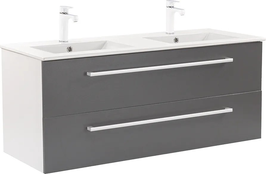Vario Clam 120 alsó szekrény mosdóval