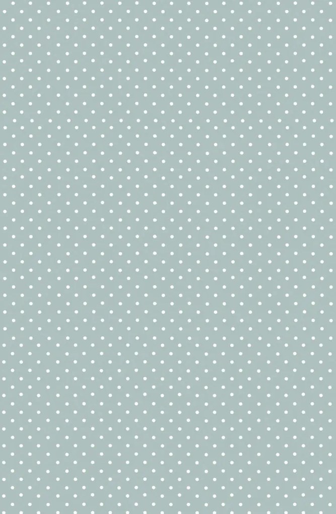 Szürke White Dots papír asztalterítő 120x180 cm