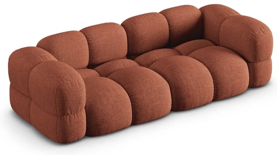 Téglavörös kanapé 250 cm Loretto – Cosmopolitan Design