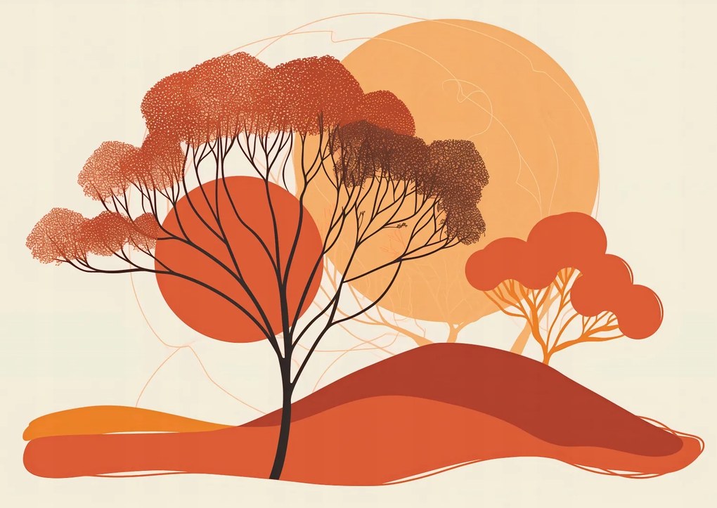 Poszter 84x59,5cm Az utolsó napsugarak