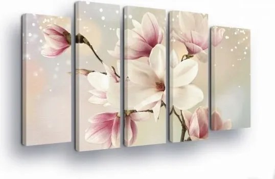Vászonkép 150x100 Magnólia virágok tavasz virágzás finomság fali dekoráció