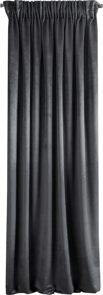 Sötétítő Függöny Velvet Fényes Szalag Eurofirany 140x270 Színek