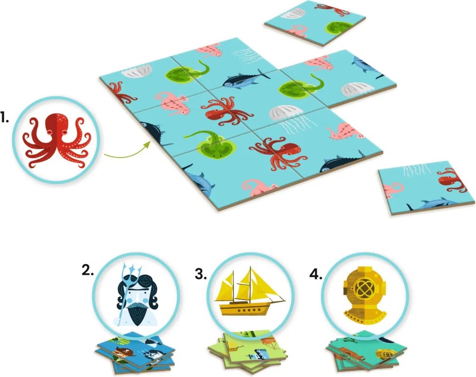 Logikai játék - Lehetetlen Óceán - Ocean