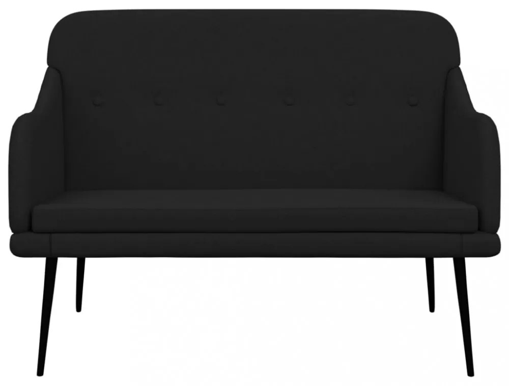 fekete szövetpad 110 x 76 x 80 cm