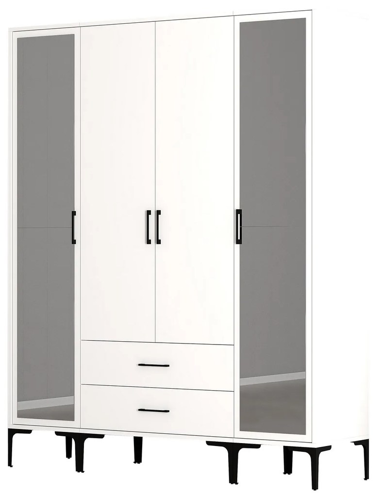 Ruhásszekrény Kiara RTR (fehér). 1088540