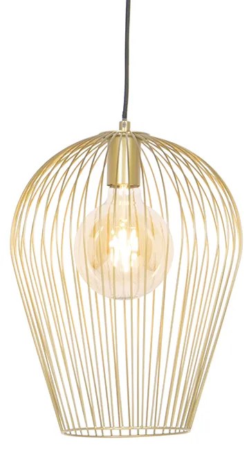 Design lógólámpa arany - Wire Ario