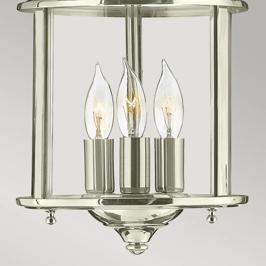 Elstead Lighting GENTRY HK-GENTRY-P-S-PN Függőlámpa 3x60W/E14