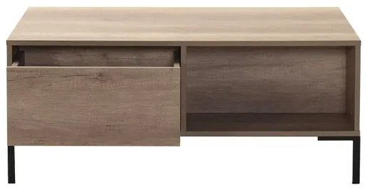 Kávésasztal 42x103 cm barna