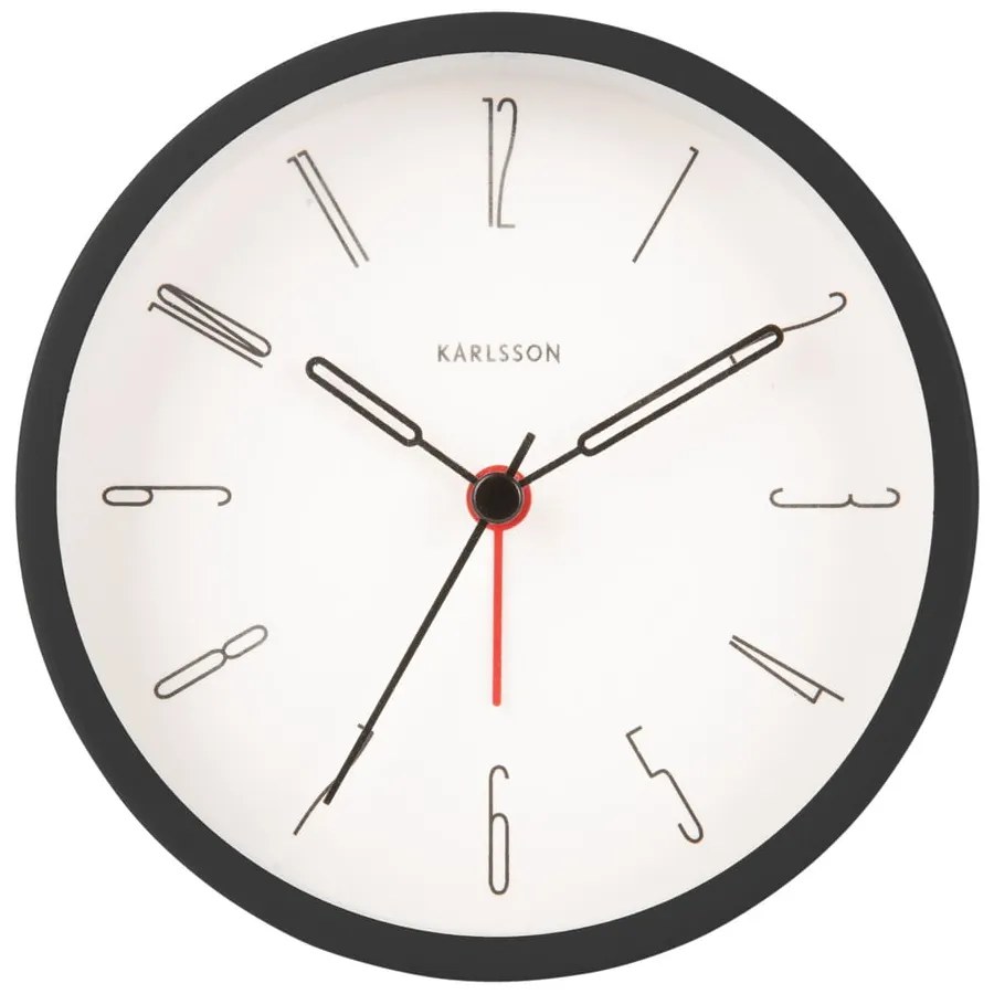 Ébresztőóra ø 11 cm Belle Numbers – Karlsson