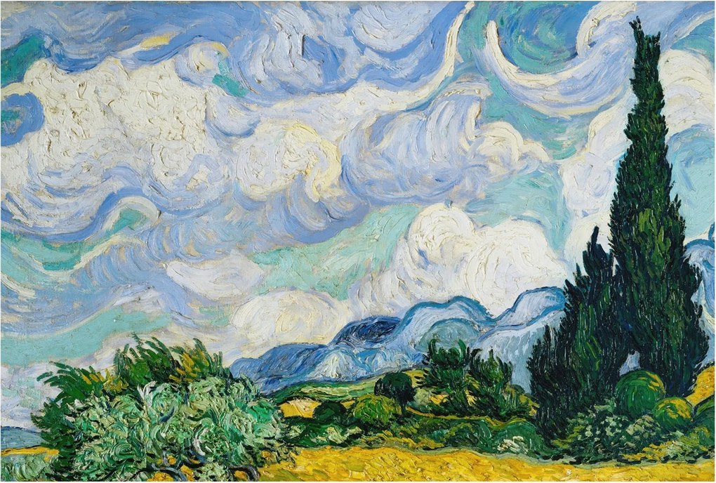 Dekoratív Fotótapéta Furnér Flizelin Kifejező felhők 104x70 Ragasztó