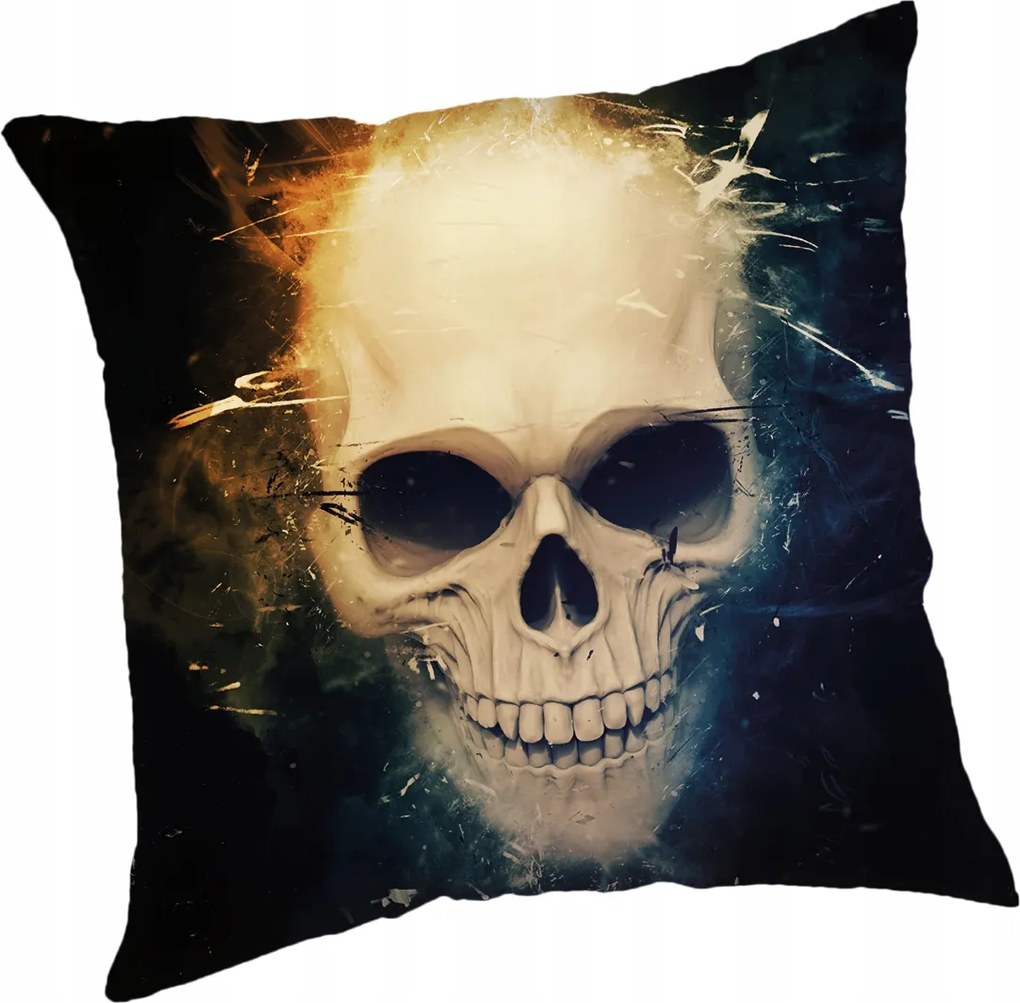 Párnahuzat 45x45 Koponya