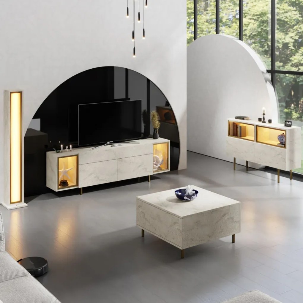 Zenith - Travertine, Gold