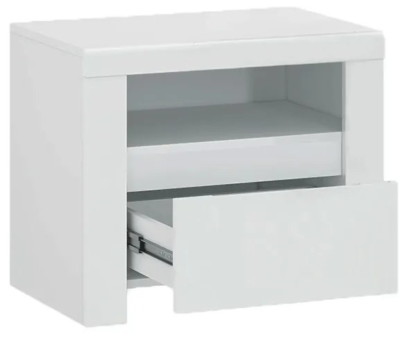 Éjjeliszekrény Lafer 1S (fehér). 1034100