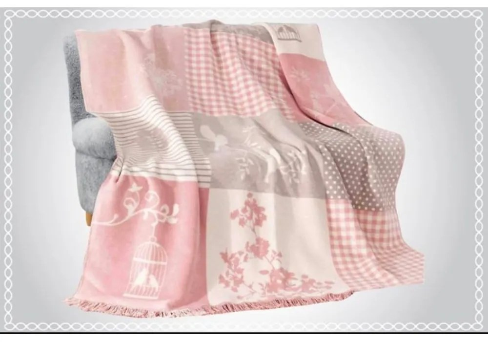 Pamut takaró 200x150 cm - Mila Home