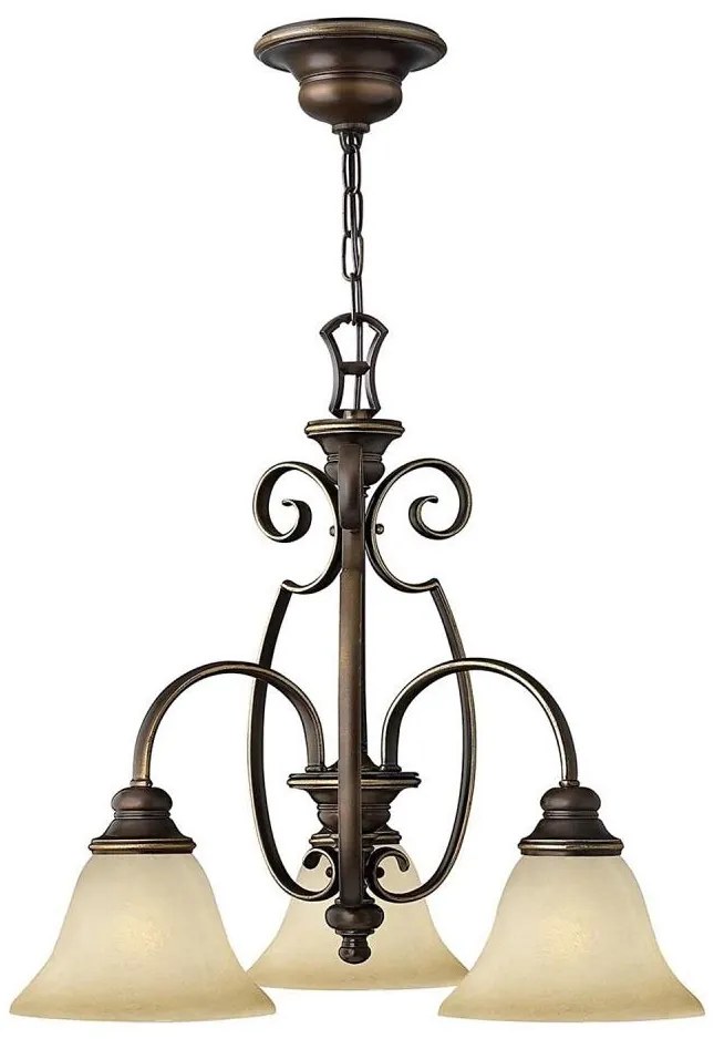 Hinkley HK-CELLO3 - Csillár láncon CELLO 3xE27/60W/230V