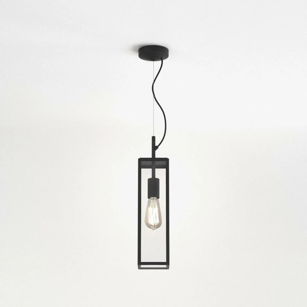 Astro Harvard Függeszték 12W fekete IP44 kültéri E27 függeszték