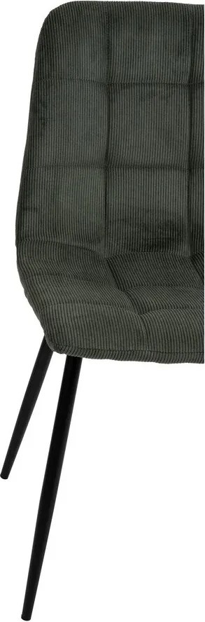 Zöld kárpitozott étkezőszék szett 2 db-os Moseby – Bonami Essentials