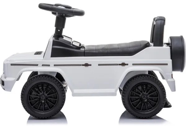 Push autó Mercedes G350d 2xAA fehér/fekete