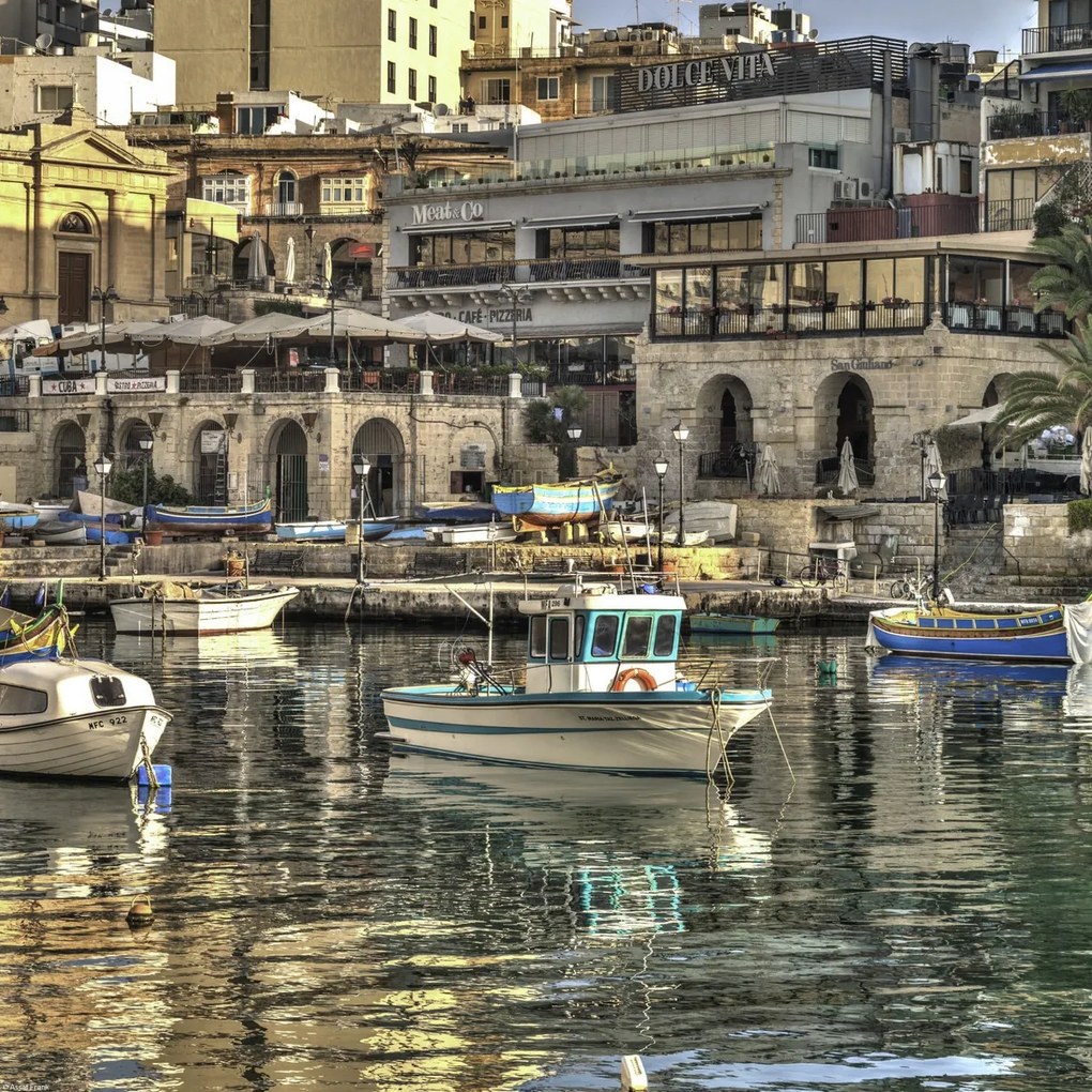 Poszter 40x40cm St Julians Bay, Assaf Frank