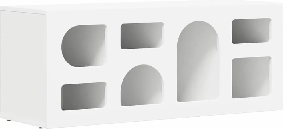 vidaXL TV szekrény Fehér 100 x 35 x 40 cm Faanyag