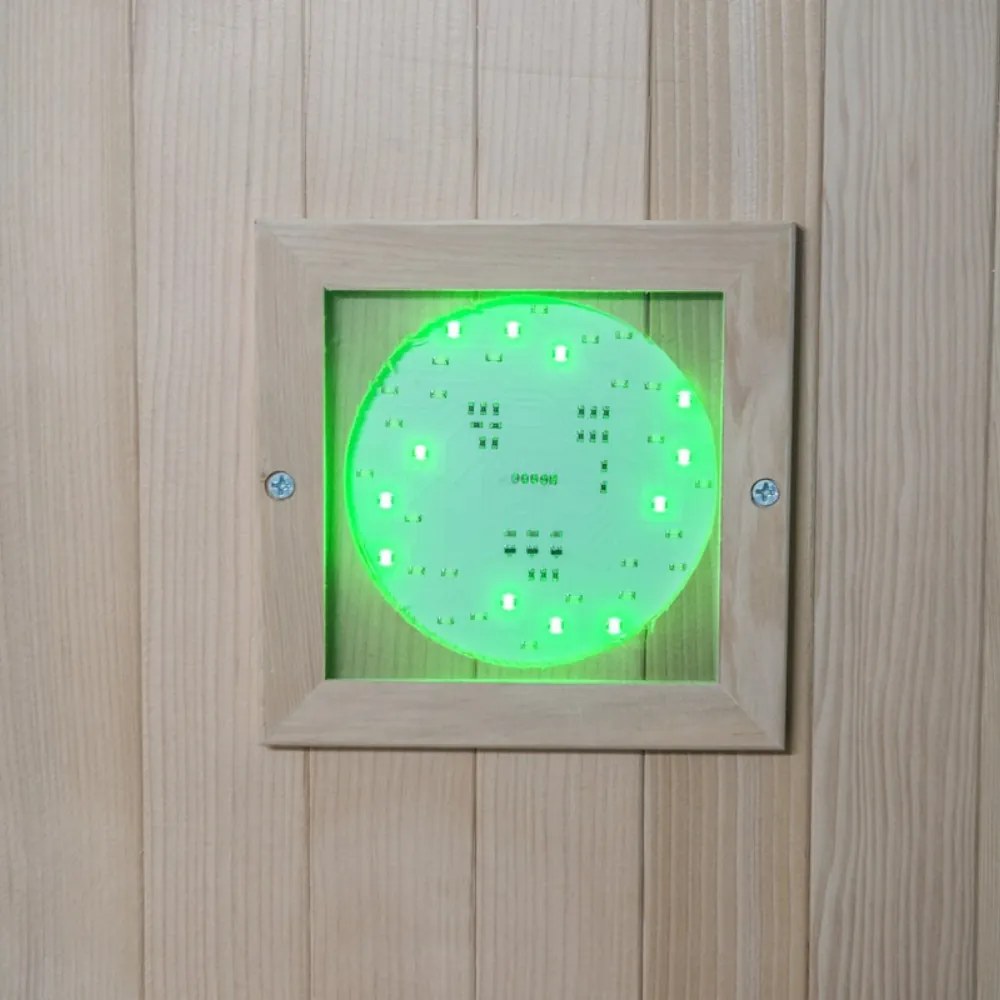 Sauna DeLuxe 2223 Carbon BT, sötétbarna