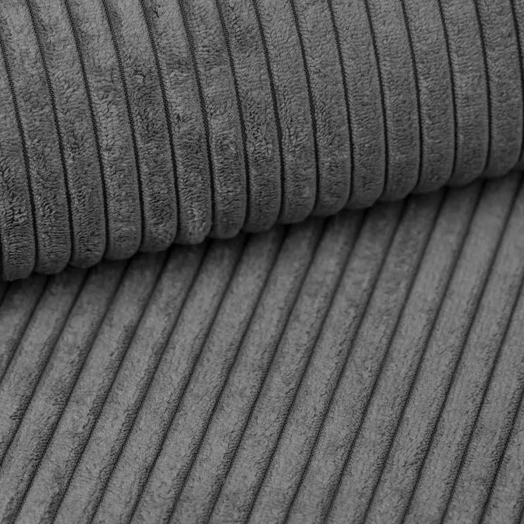 Szürke sarokkanapé SMART COSARO, kétoldalas + 2 párna AJÁNDÉK