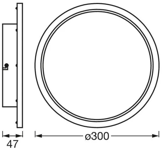 Ledvance SMART+ DISC LED 18W 230V Wi-Fi IP44 für Badezimmer dimmbar