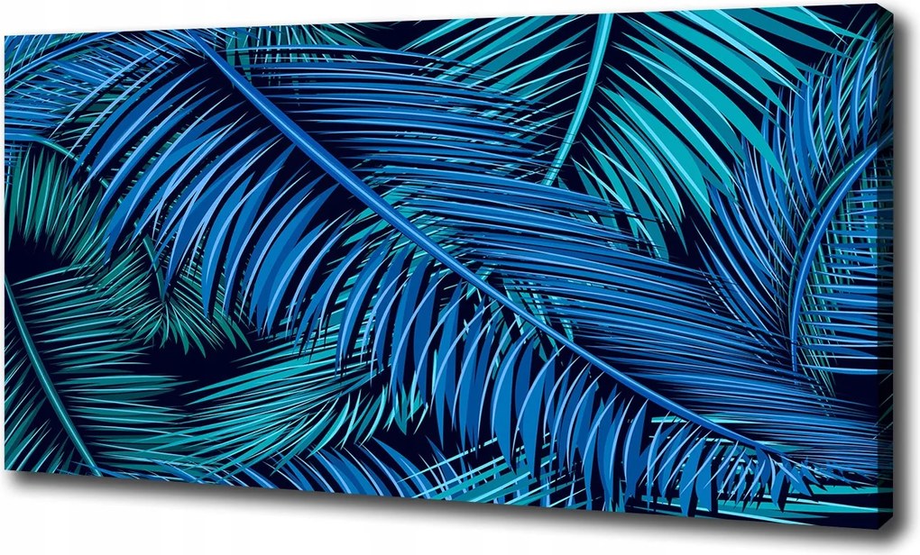 Nagyméretű vászonkép Pálmalevelek 100x70 cm