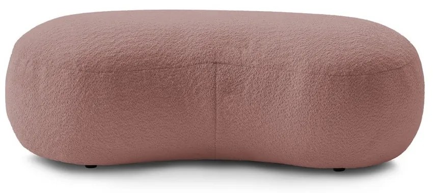 Rózsaszín buklé szövet lábtartó Saint-Germain – Bobochic Paris