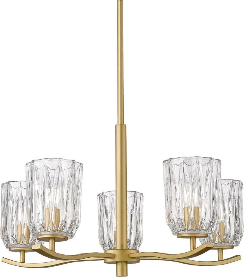 ZUMA LINE P0590-05B-V7AC TAZZA Klasszikus Csillár Arany E14 IP20