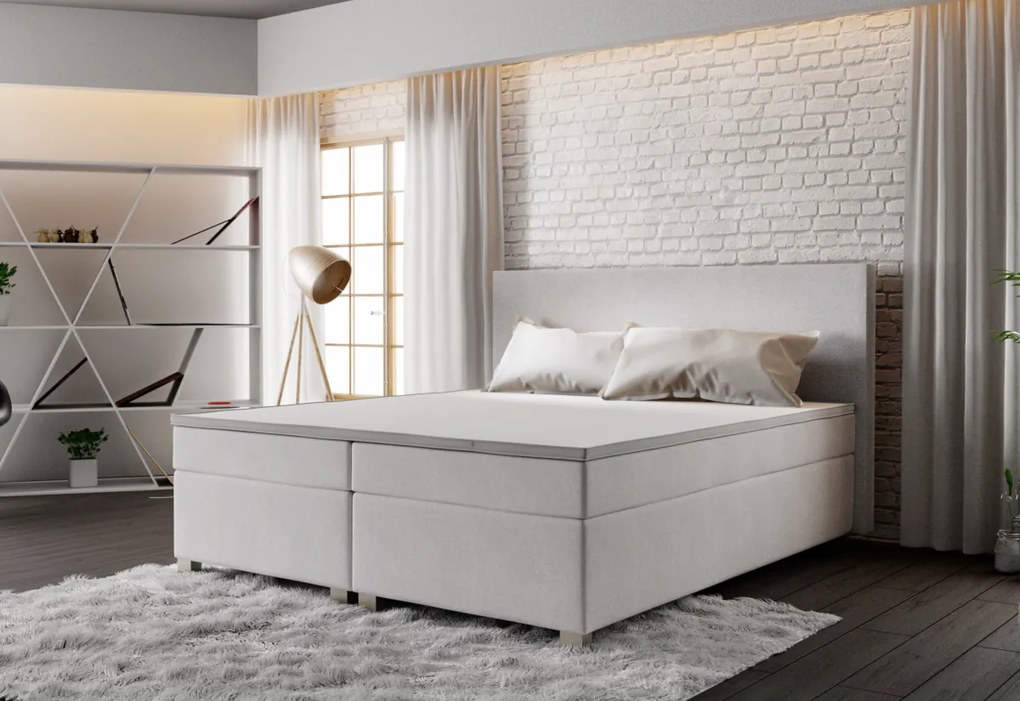 ISLAND boxspring ágy + ágyrács + matrac, 140x200, cosmic 16