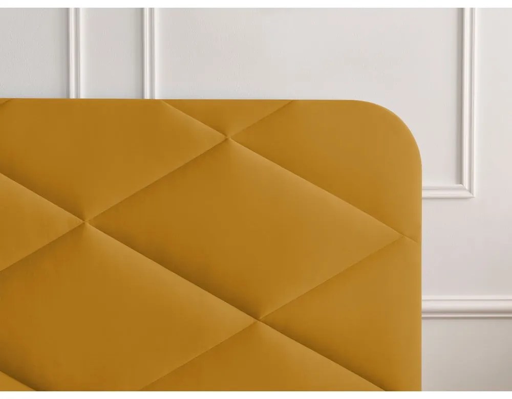 Kárpitozott franciaágy ágyráccsal 160x200 cm Prune – Bobochic Paris