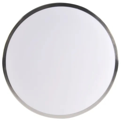 LIBRA LED mennyezeti lámpa, 15 W, 230 V, Ø 29 cm, fényes króm