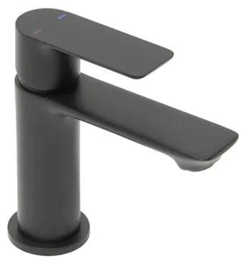 Mosdó csaptelep S-Line Neo leeresztőszelep nélkül matt fekete SIKOBSLNEO271C