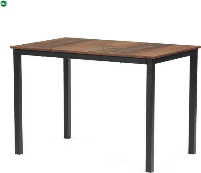 Étkezőasztal 110x70x75 cm, MDF, old wood, GDT-202 OLW2
