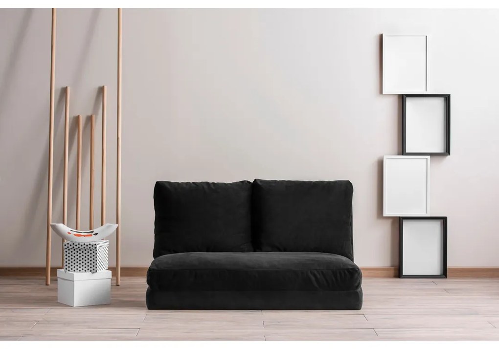Kanapé futon Tilda (fekete). 1072563