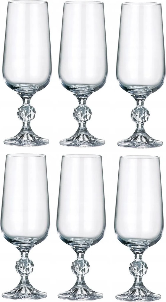 Bohemia Sterna Söröspohár Készlet 6 db Sörös Kehely Pohár 280 ml