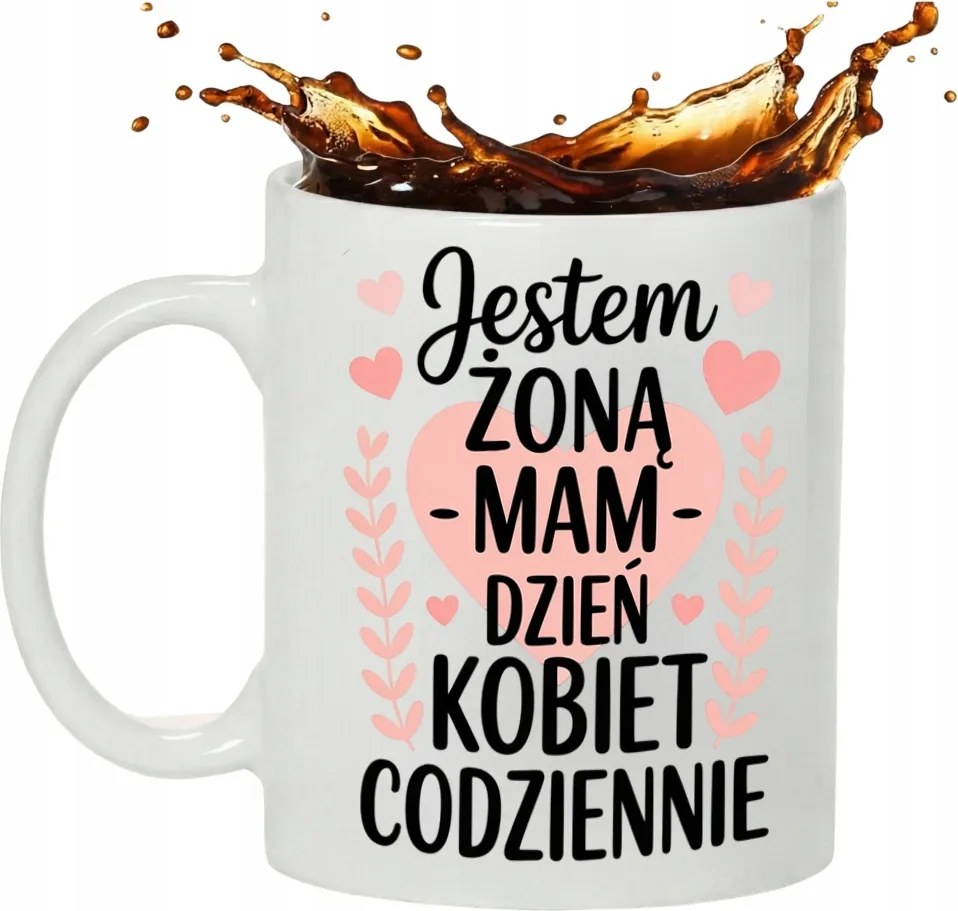 Nőnapi Bögre Ajándék Menyasszony Feleségének Lánynak 330 ml Felirattal